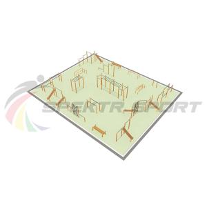 Купить Парковая площадка для Воркаут и WRK 3_76mm в Невельске 