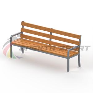 Купить Уличная скамейка со спинкой Дача в Невельске 