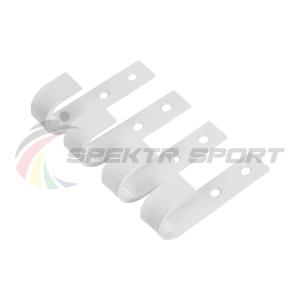 Купить Крюки подвесные (к-кт. 4 шт) для турника белые в Невельске 