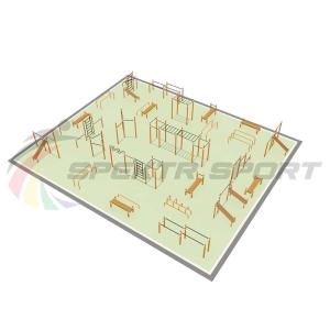 Купить Парковая площадка для Воркаут и WRK 6_76mm в Невельске 