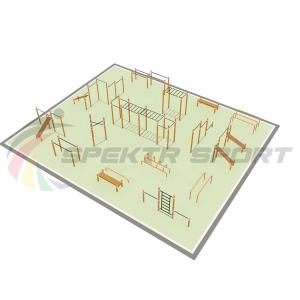 Купить Парковая площадка для Воркаут и WRK 5_76mm в Невельске 