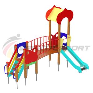 Купить Детский игровой комплекс Полянка ДИК 1603 в Невельске 